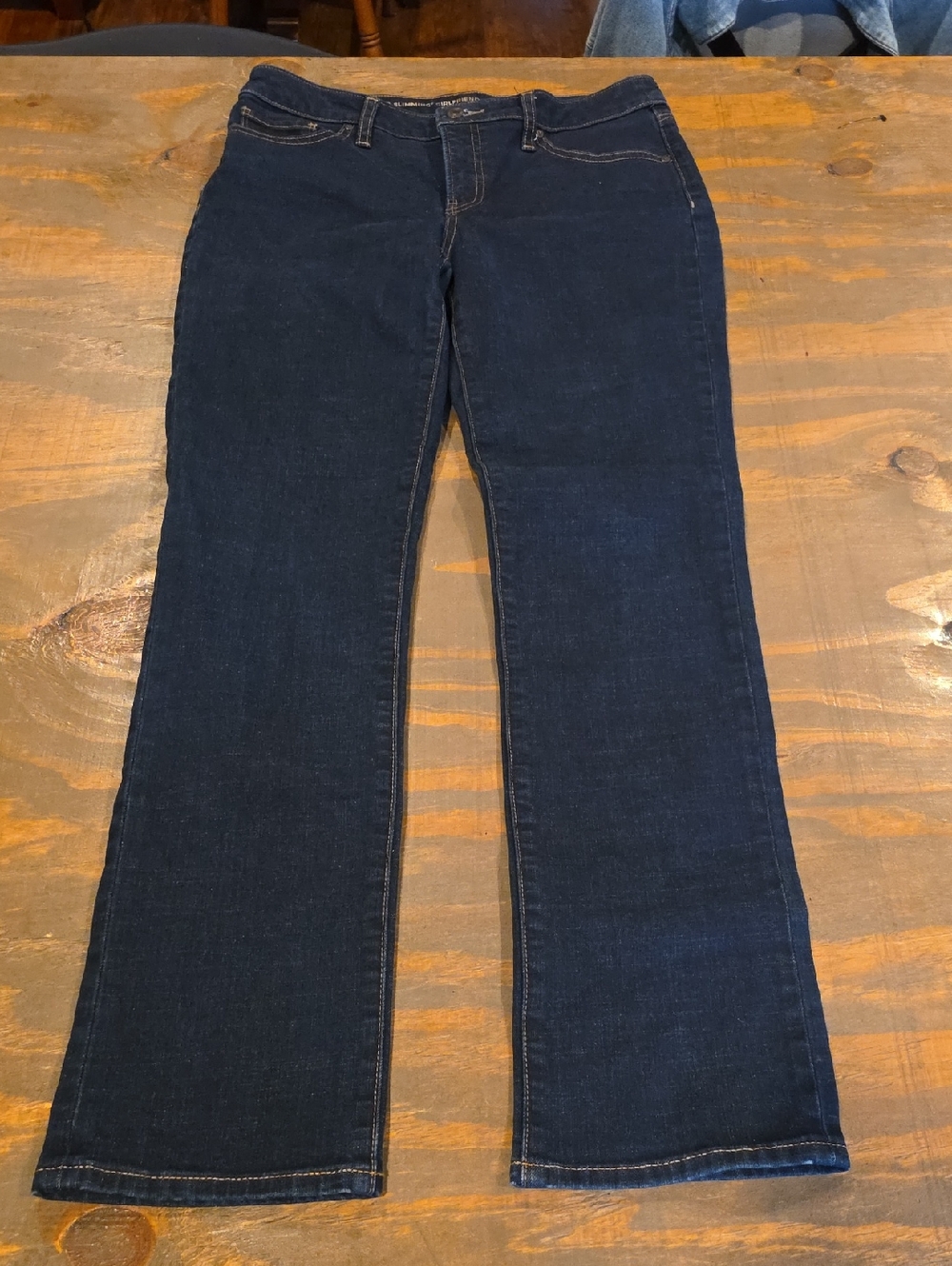 Chico's Dark Indigo Bootcut Jeans